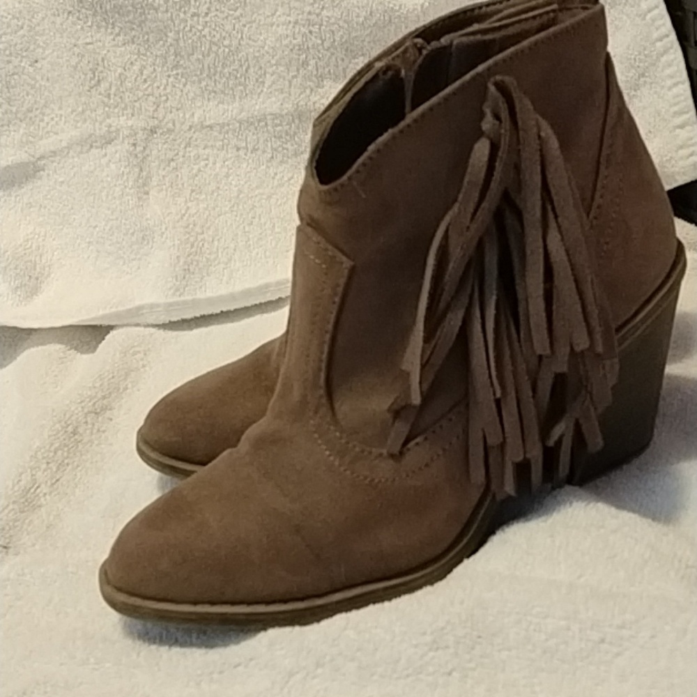 Tan boots